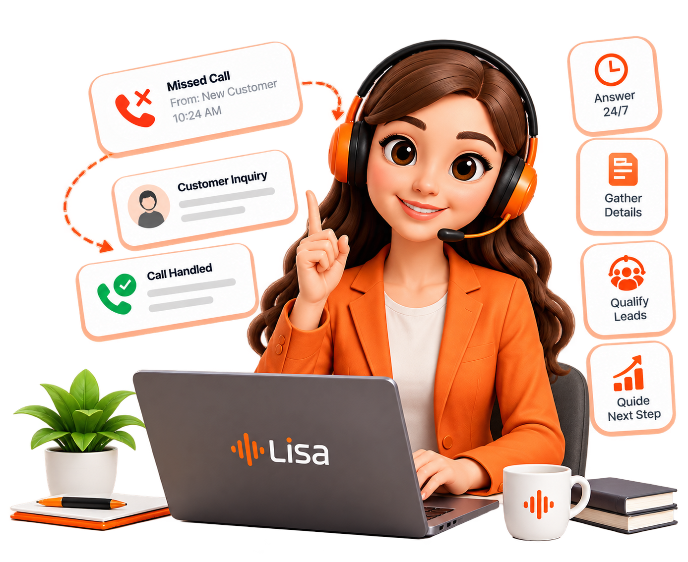 Lisa AI Receptionist