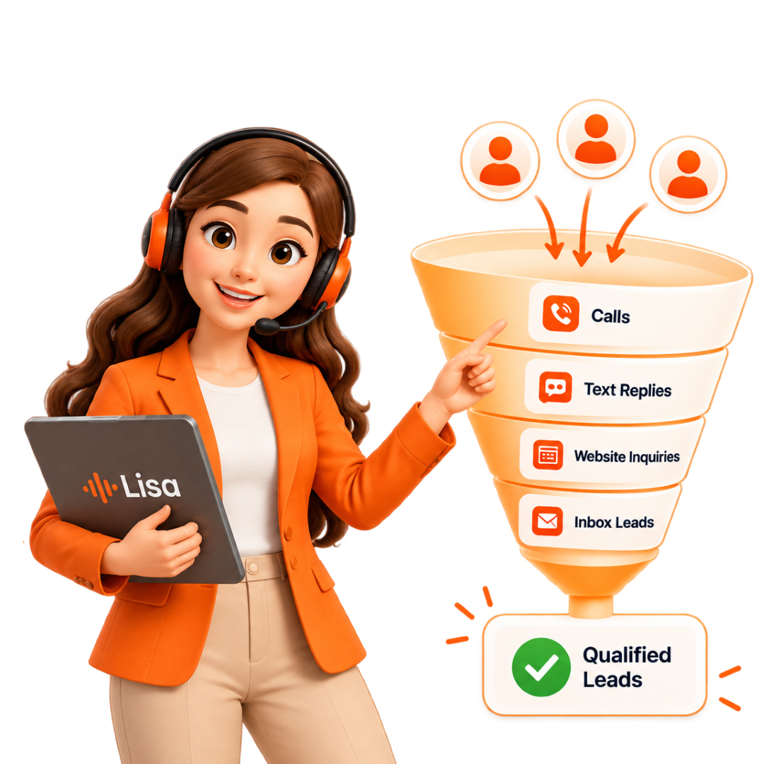 Lisa AI Receptionist for Lead Leakage